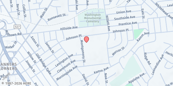 Map showing South River Elementary / Middle School at 3 Montgomery Street, South River, NJ
