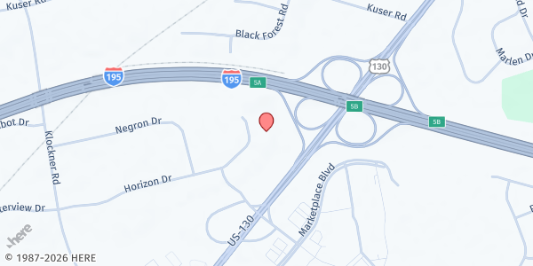 Map showing NJ Children's System of Care - Trenton Office at 300 Horizon Drive, Trenton, NJ