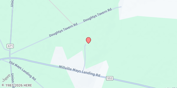 Map showing Southern Regional Food Distribution Center Mobile Pantry at 6140 Mays Landing Rd, Vineland, NJ