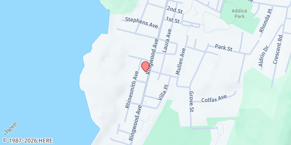 Map showing Wanaque Feeds the Hungry at 593 Ringwood Avenue, Wanaque, NJ