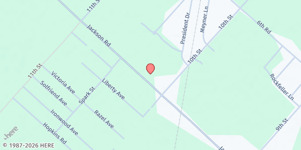 Map showing Dr. Martin Luther King Center - Newtonville at 661 Jackson Road, Williamstown, NJ