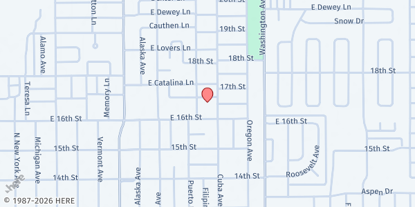 Map showing Grace United Methodist Church at 1206 Greenwood Ln., Alamogordo, NM