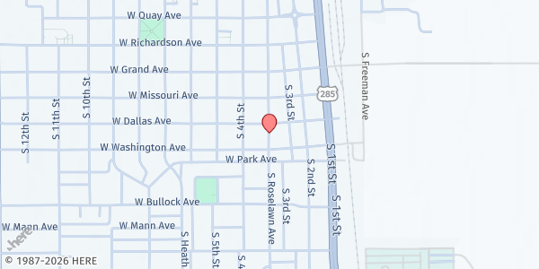 Map showing Saint Vincent De Paul - Artesia at 603 S. Roselawn Ave, Artesia, NM