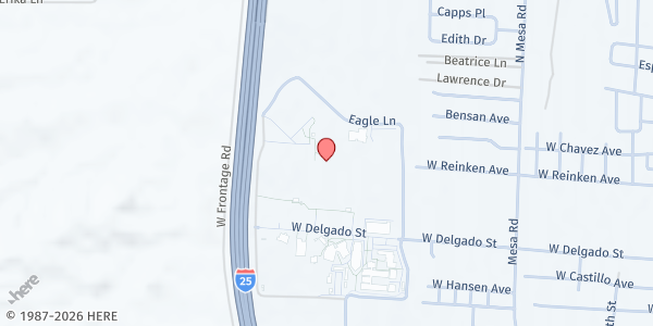 Map showing ECHO Tailgate - Belen at 305 Eagle Ln, Belen, NM