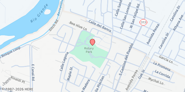 Map showing Bernalillo Middle School at 485 Camino Don Tomas, Bernalillo, NM