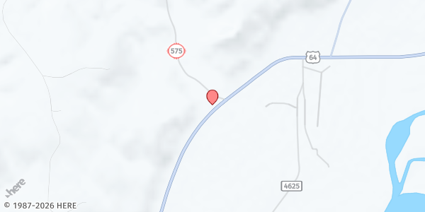 Map showing Blanco Senior Center at 7338 US-64, Blanco, NM