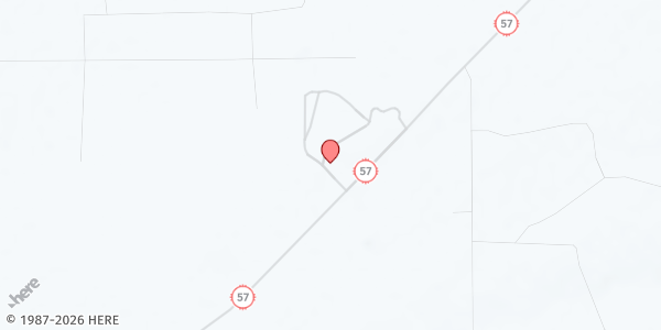 Map showing Navajo BIC Mission at 240 NM-57, Bloomfield, NM