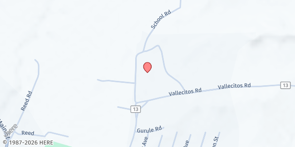 Map showing Cuba Elementary School at 50 Co Rd. 13, Cuba, NM