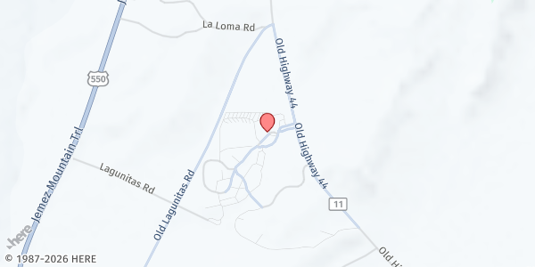 Map showing Nacimiento Checker Board at Sandoval County Fairgrounds 37 Rodeo Rd., Cuba, NM
