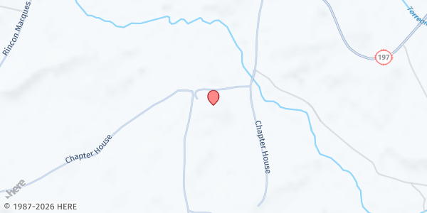 Map showing Torreon Chapter House at Hwy 197 Torreon/Na'Neelzhiin Senior Center, Cuba, NM