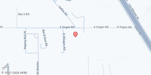 Map showing Iglesia de Dios at 1809 Paseo Dr., Deming, NM