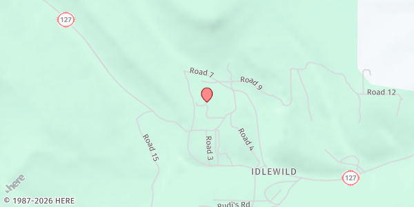 Map showing The Idlewild Community Church at , Eagle Nest, NM