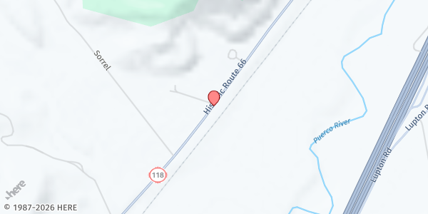 Map showing Catholic Charities of Gallup at 503 West HWY 66 Ave. Suite C, Gallup, NM