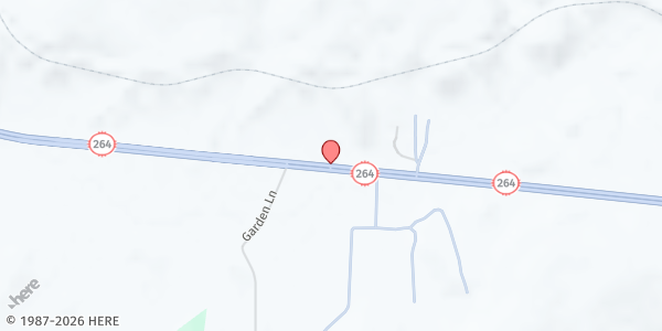 Map showing God's House at 1090 NM-264, Gallup, NM