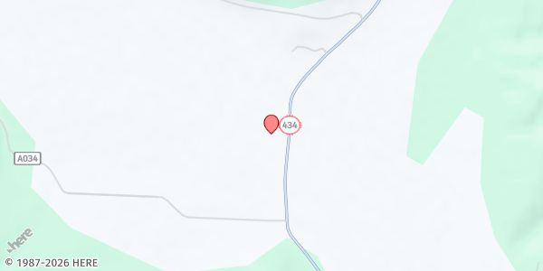 Map showing Our Lady Of Guadalupe at NM-434, Guadalupita, NM