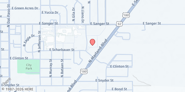 Map showing Hobbs Schools (CHI 9) at 801 N. Marland Blvd., Hobbs, NM