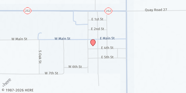 Map showing House Mobile Food Pantry at 109 E 4th St, House, NM