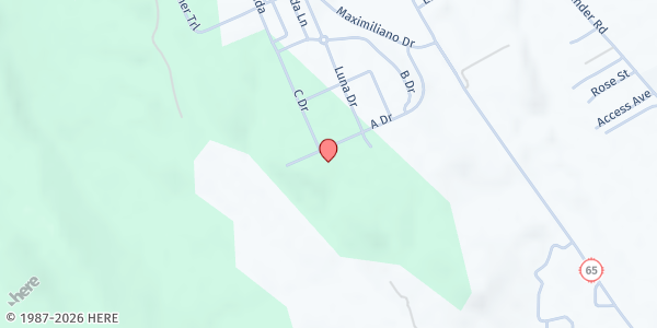 Map showing Luna Community College Food Pantry at 366 Luna Dr, Las Vegas, NM