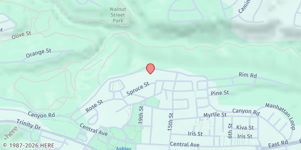 Map showing The Church of Jesus Christ of Latter-day Saints - Los Alamos at 1967 18th St, Los Alamos, NM