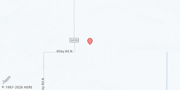 Map showing Promised Land - Food Distribution Center at 108 Riley Rd., Mountainair, NM