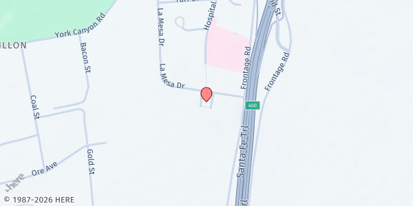 Map showing The Church of Jesus Christ of Latter-day Saints - Raton at 2136 La Mesa Dr, Raton, NM