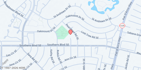 Map showing Promise Land Apostolic Ministries at 909 36th Place SE, Rio Rancho, NM
