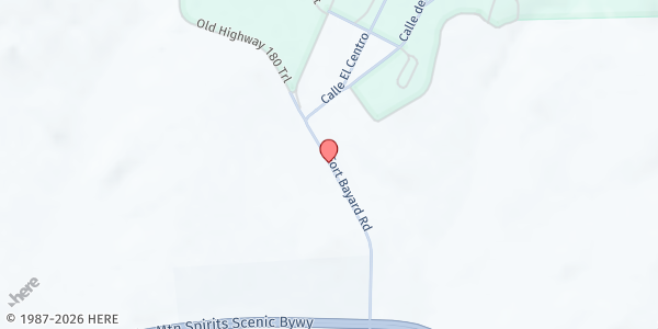 Map showing Disabled American Veterans of Grant County at 33 Fort Bayard Rd, Santa Clara, NM