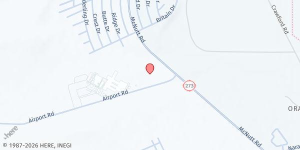 Map showing Santa Teresa High School at 100 Airport Rd., Santa Teresa, NM