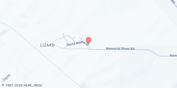 Map showing Tierra Madre Residential Space at 102 Tierra Madre Ct., Sunland Park, NM