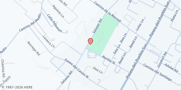 Map showing Community Against Violence - Taos at 945 Salazar Rd, Taos, NM