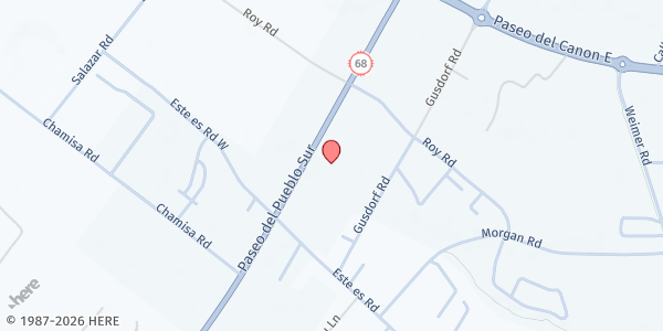 Map showing H.E.A.R.T. of Taos at , Taos, NM