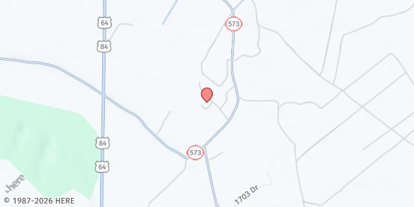 Map showing Santo Niño Church at , Tierra Amarilla, NM