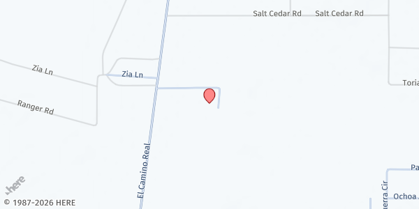 Map showing La Promesa Elementary School at 898 NM-304, Veguita, NM