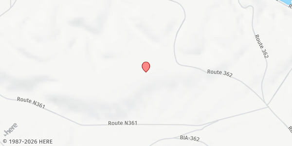 Map showing DA NA HASTA CHURCH at PGPJ+F7, Waterflow, NM