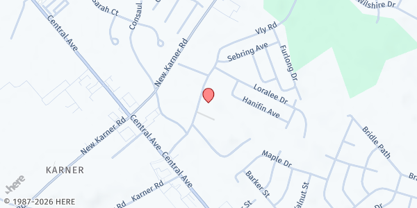 Map showing Capital Church at 31 Vly Rd, Albany, NY