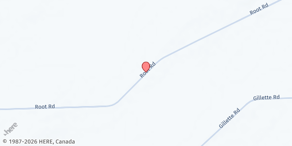 Map showing Faith Power Mission at 13895 Root Road, Albion, NY