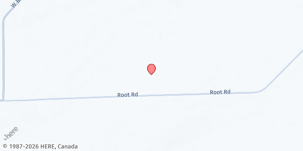 Map showing Faith Power Mission at 13895 Root Road, Albion, NY
