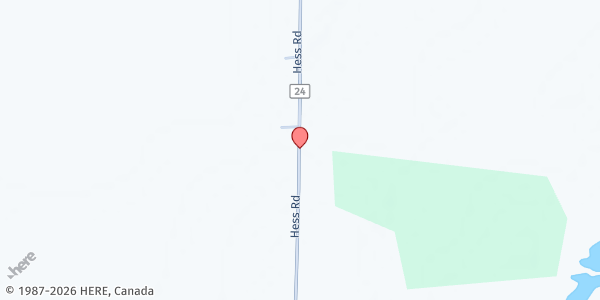 Map showing Human Farms and Greenhouse Farm Stand at 2853 Hess Rd, Appleton, NY