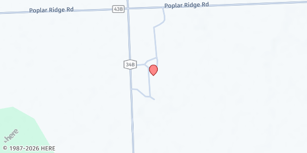 Map showing King Ferry Food Pantry, Inc. at 2384 State Route 34B, Aurora, NY