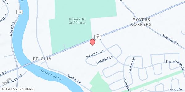 Map showing Seton Food Pantry at 3494 State Route 31, Baldwinsville, NY