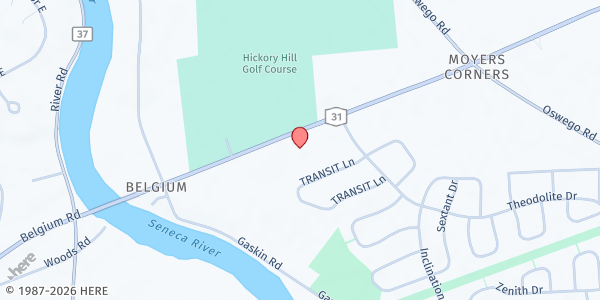 Map showing Seton Food Pantry - Food Distribution Center at 3494 NY-31, Baldwinsville, NY