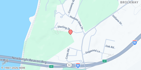 Map showing Fareground Community Kitchen at 37 Lamplight St, Beacon, NY
