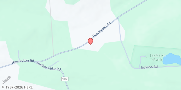 Map showing Wolfhill Farms Farm Stand at 650 Hawleyton Road, Binghamton, NY