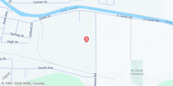 Map showing Brockport Salvation Station PUP at 4 Owens Road, Brockport, NY