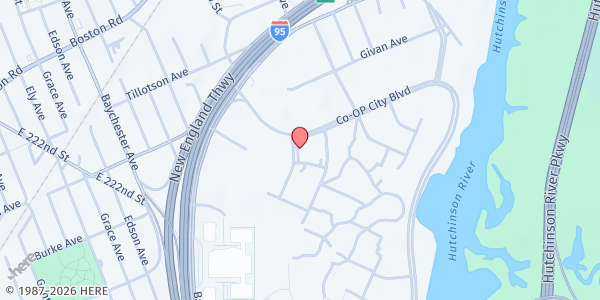 Map showing Black Forum Emergency Food Pantry at 920 Baychester Avenue, Bronx, NY