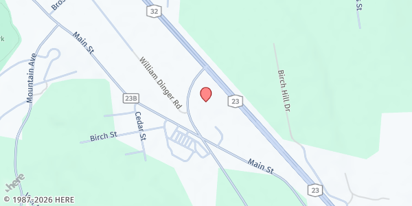Map showing Resurrection Lutheran Church at Resurrection Lutheran Church 186 Main St., Cairo, NY