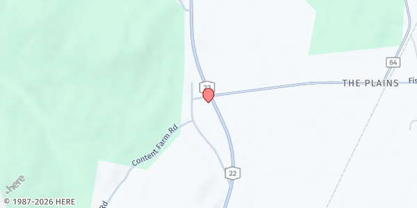 Map showing Bernard Farm Farm Stand at 2275 State Route 22, Cambridge, NY