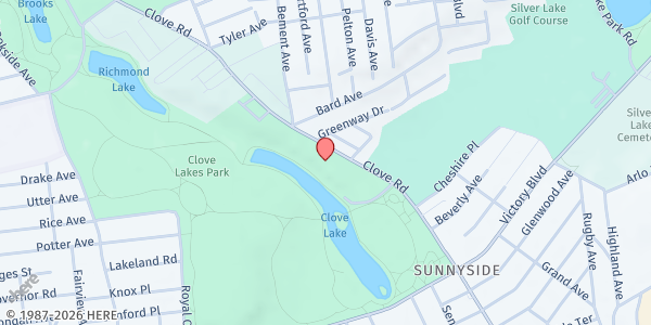 Map showing Neighborhood Care Clove Road at 1050 Clove Road, Castleton Corners, NY