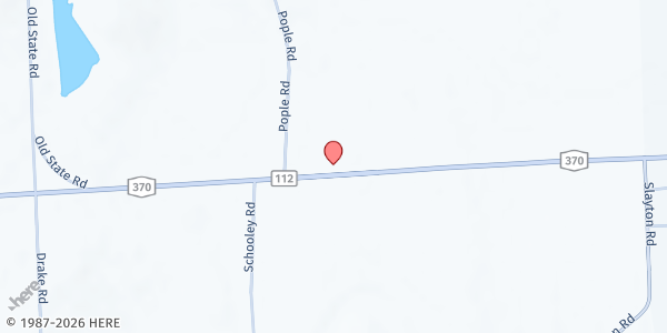 Map showing Horning's Produce Farm Stand at 2213 State Route 270, Cato, NY
