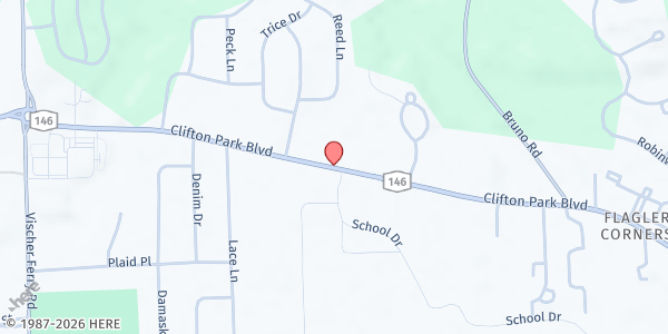 Map showing Clifton Park Farmers' Market at 971 State Route 146, Clifton Park, NY